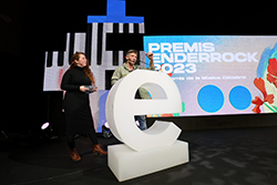 Gala dels Premis Enderrock 2023 <p>Gemma Ventura i Joan Rovira</p><p><br></p><p>F. Carles Rodríguez<br></p>